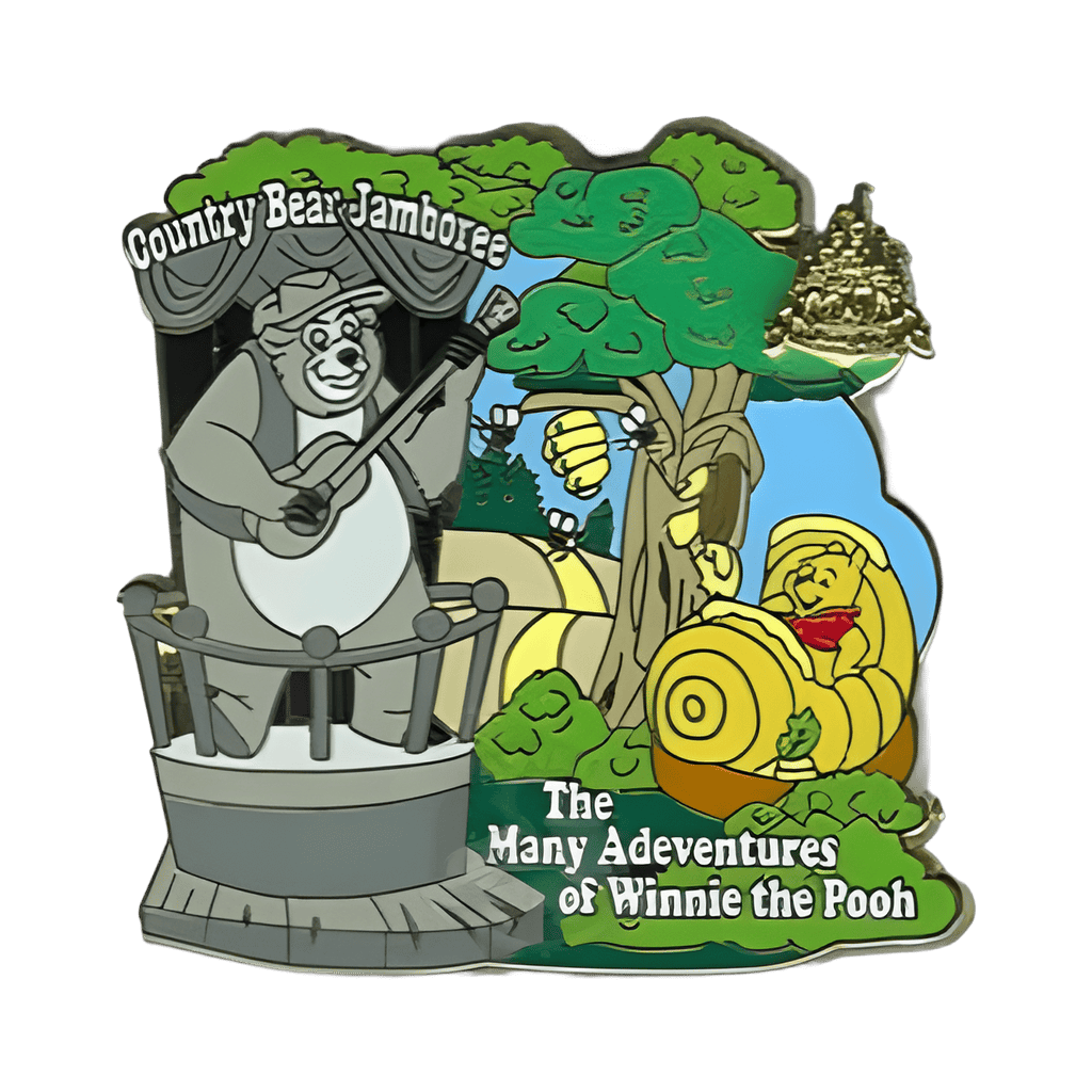 Country Bear Jamboree - Winnie the Pooh (UNRELEASED) Disney pin