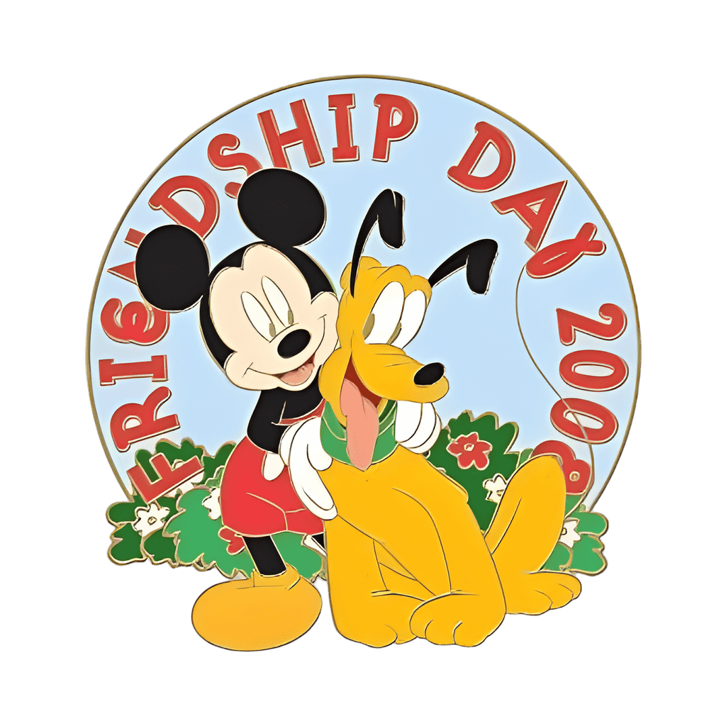 Mickey and Pluto Disney pin