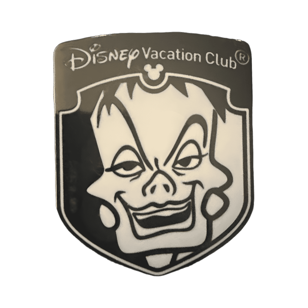 Cruella Disney pin