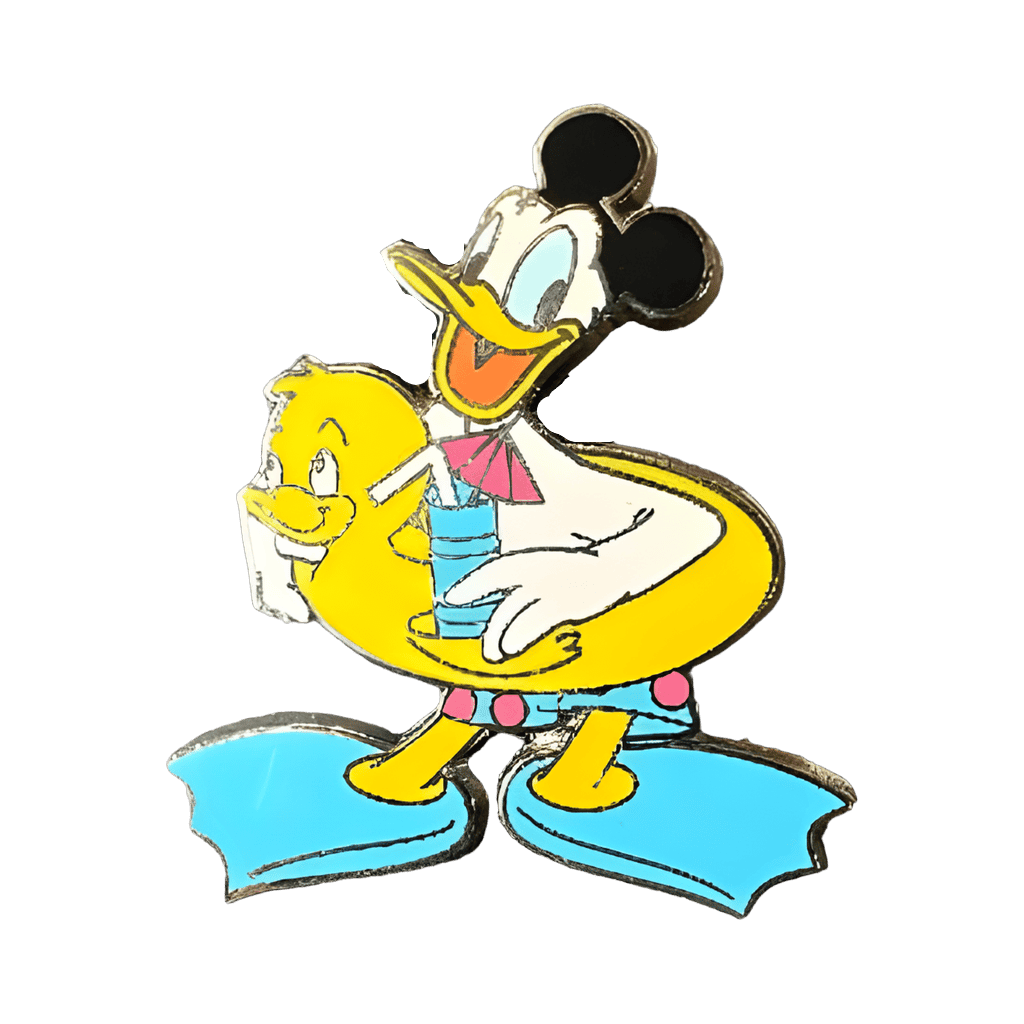 Donald in an Innertube Disney pin