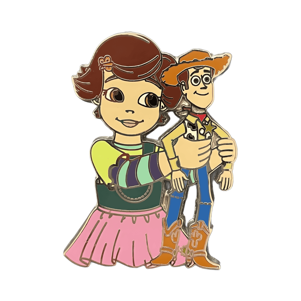 Bonnie and Woody Disney pin