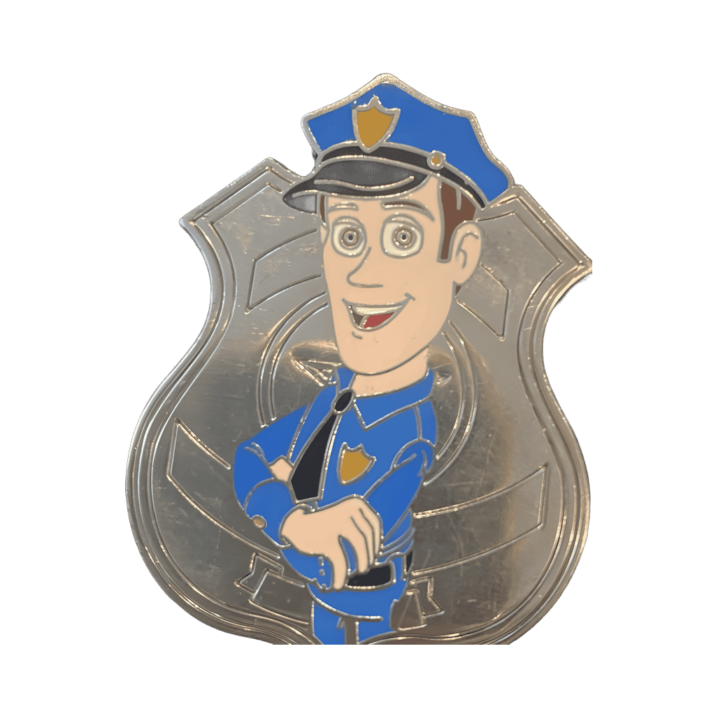 Officer Woody Disney pin