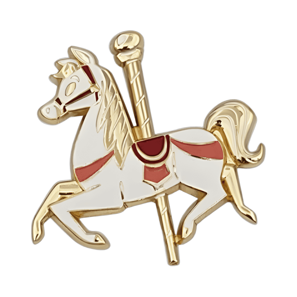 Series 7: King Arthur Carousel - Carousel Horse Disney pin