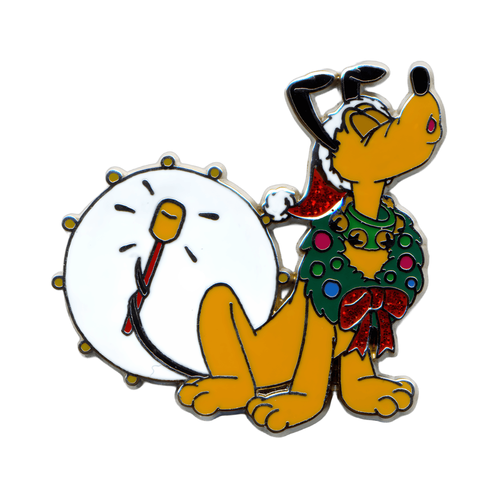 Pluto Playing a Bass Drum Disney pin