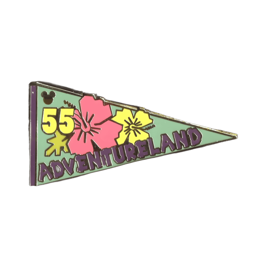 55 Pennant Collection (Adventureland) Disney pin