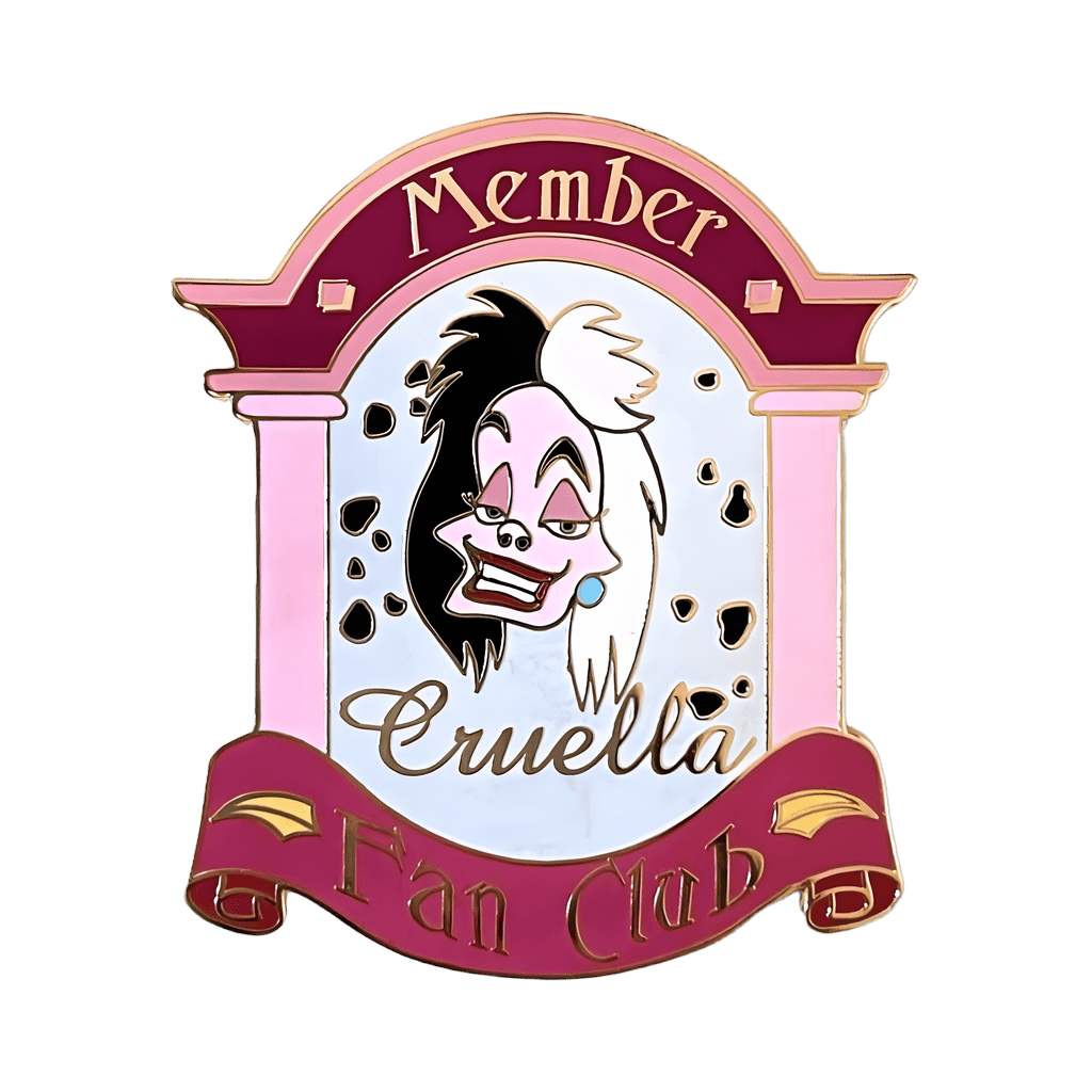 Cruella De Vil Disney pin
