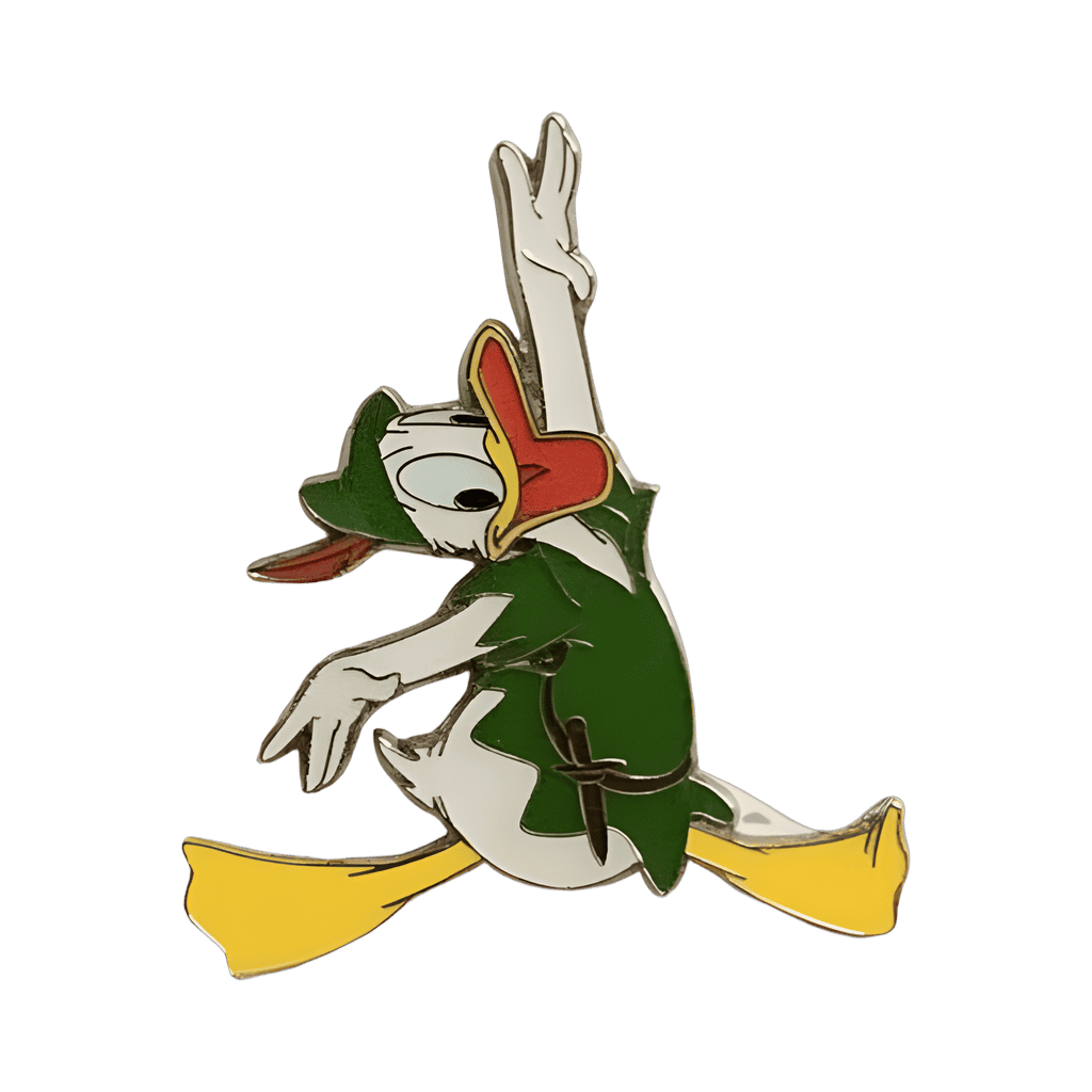 Donald Duck in Costume as Peter Pan Disney pin