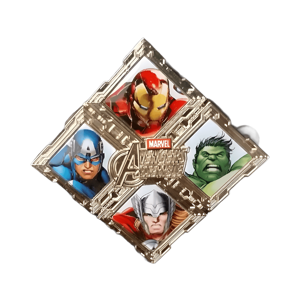 Avengers Assemble Diamond - Captain America, Thor, Iron Man, & Hulk Disney pin