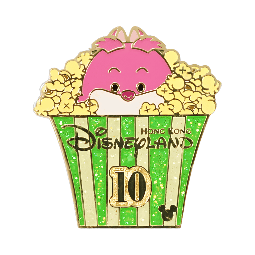 Tsum Tsum Cheshire Cat Popcorn Disney pin