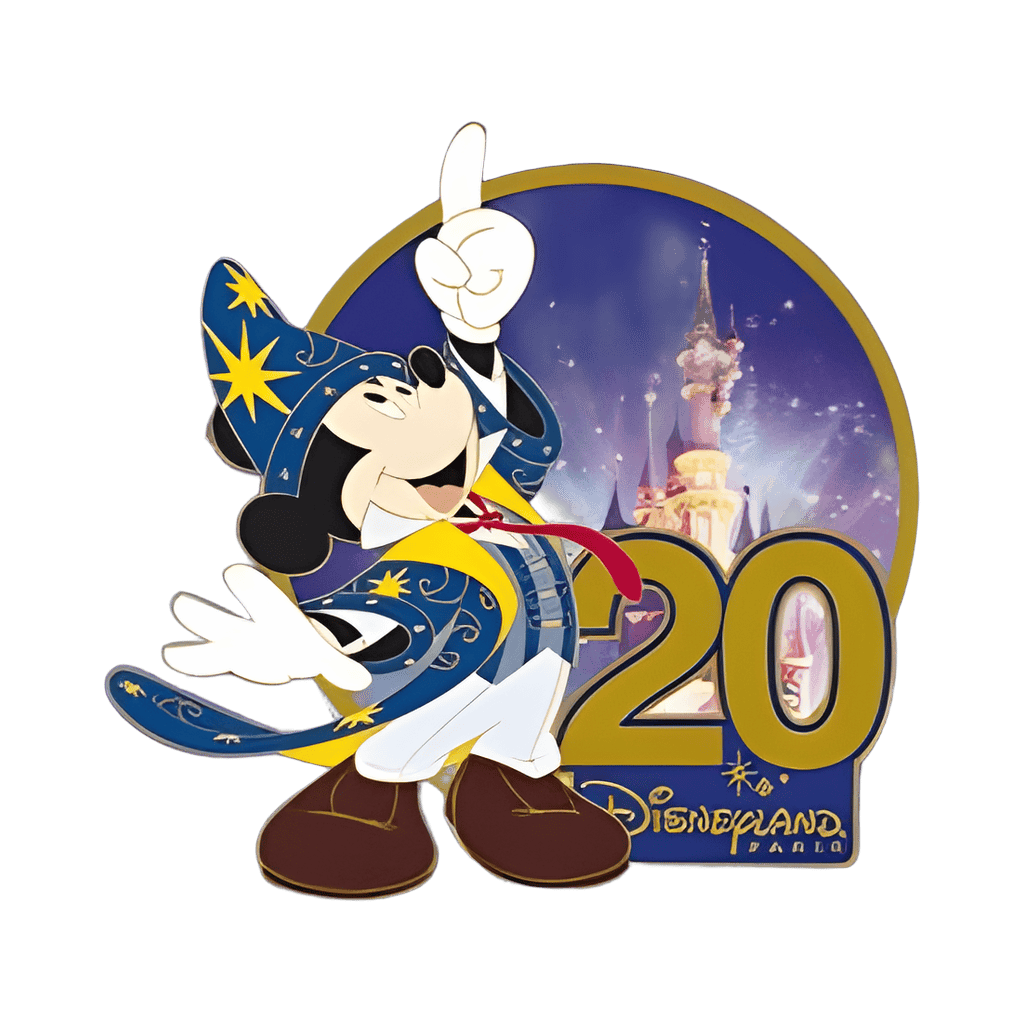 Sorcerer Mickey Logo Disney pin