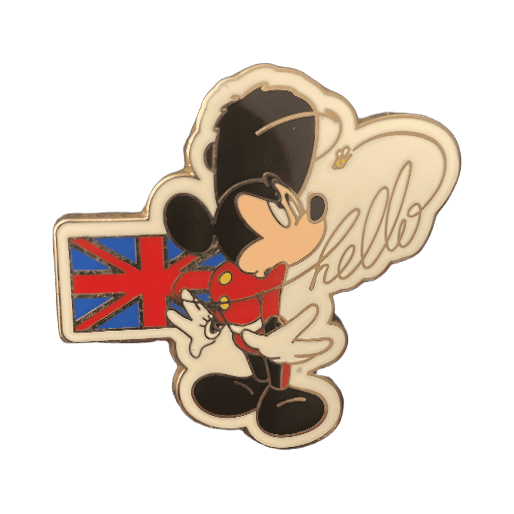 Mickey Hello Disney pin