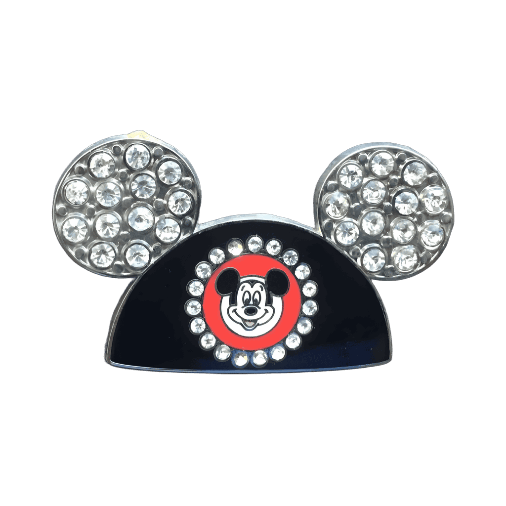 Mickey Ear Hat with Silver Gems Disney pin
