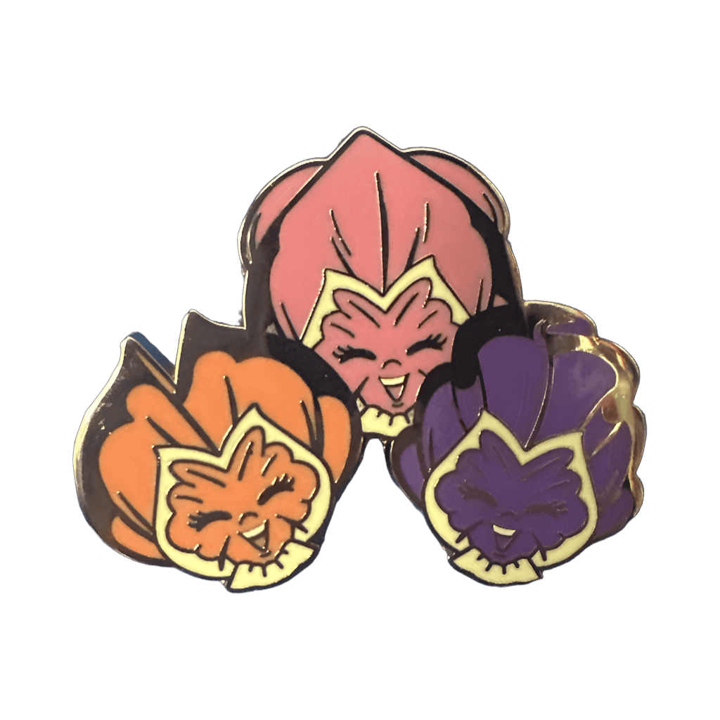 Singing Flowers Disney pin