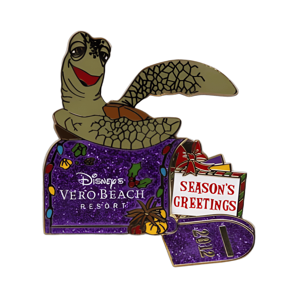 Disney's Vero Beach Resort - Crush - Season's Greetings Disney pin