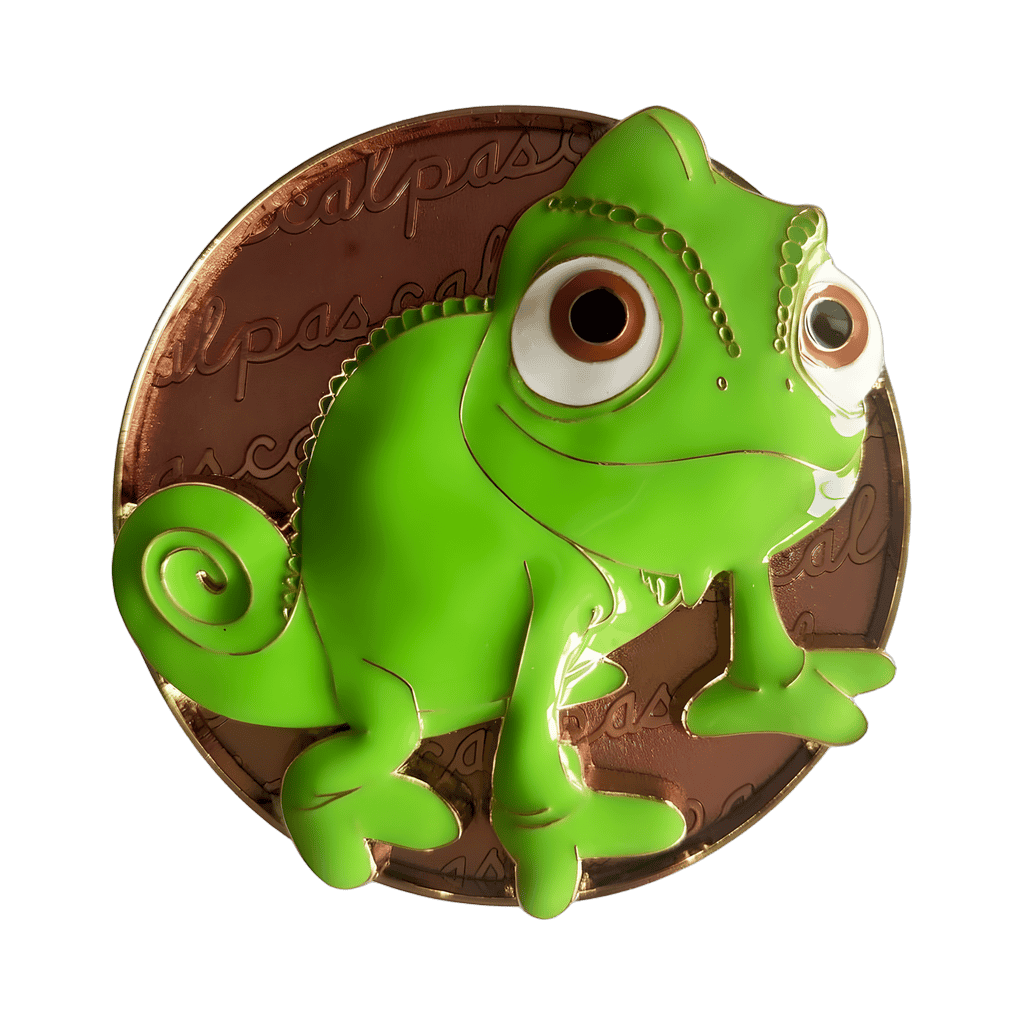 Green Pascal Disney pin