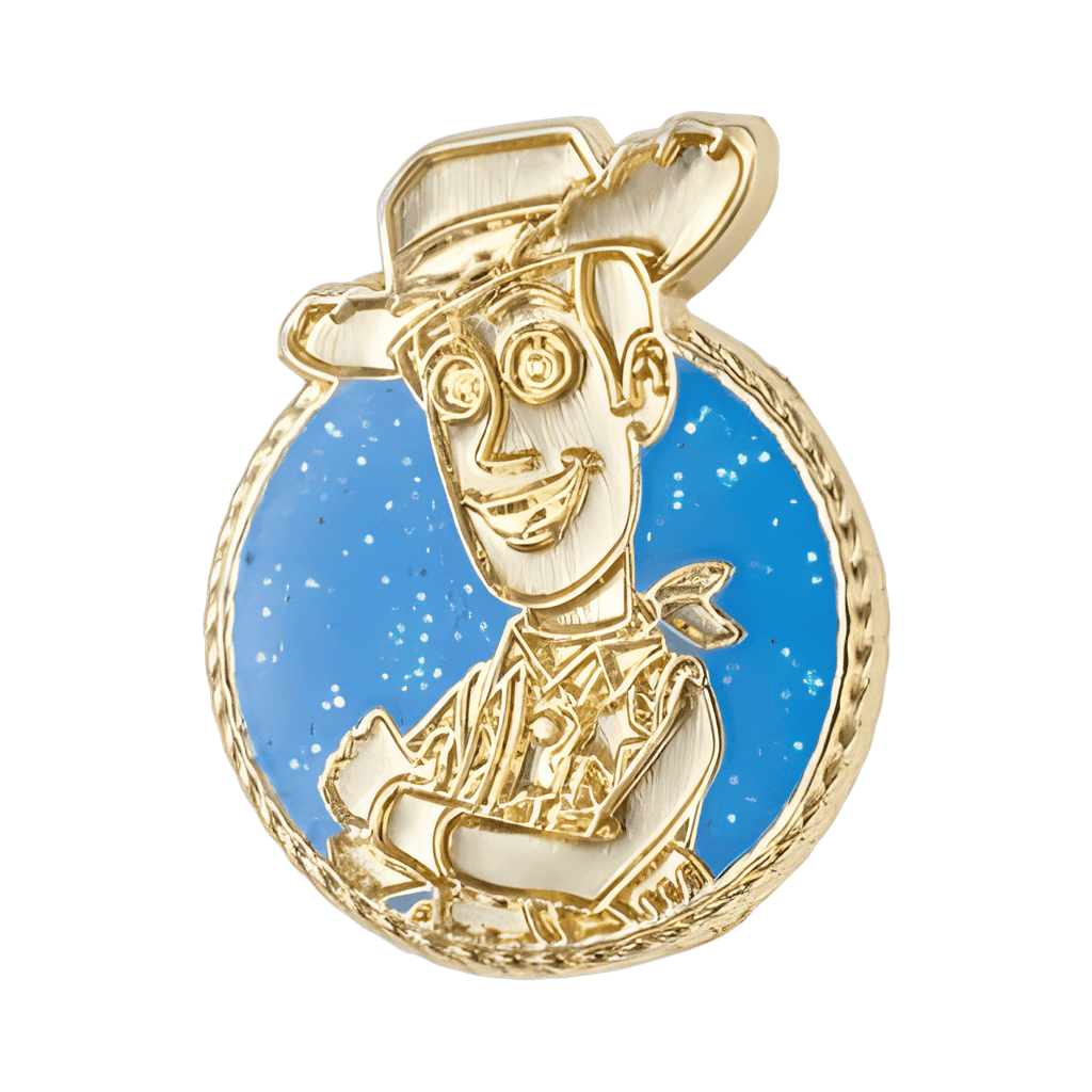 Woody Gold Chaser Disney pin