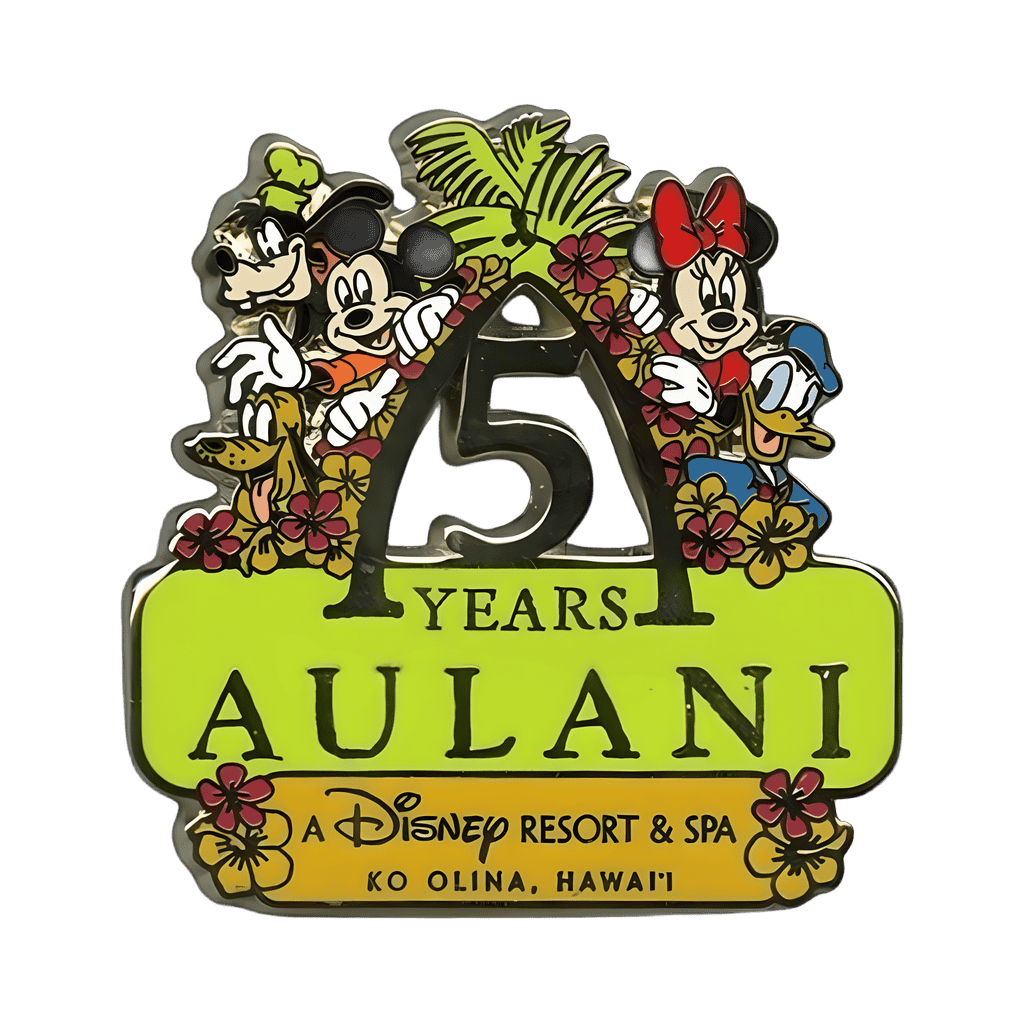 Aulani 5 Year Anniversary Disney pin