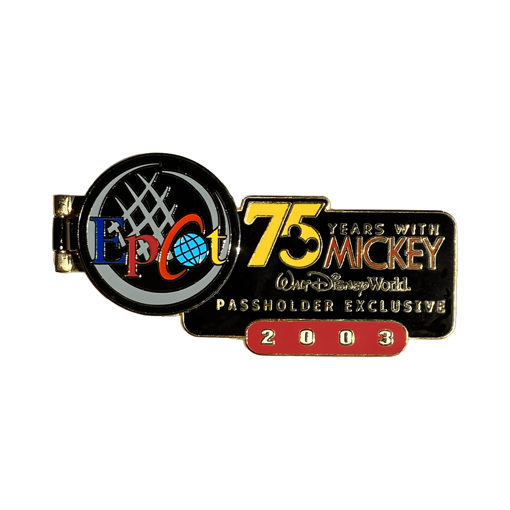 75 years of Mickey WDW Epcot 2003 Passholder Exclusive Disney pin