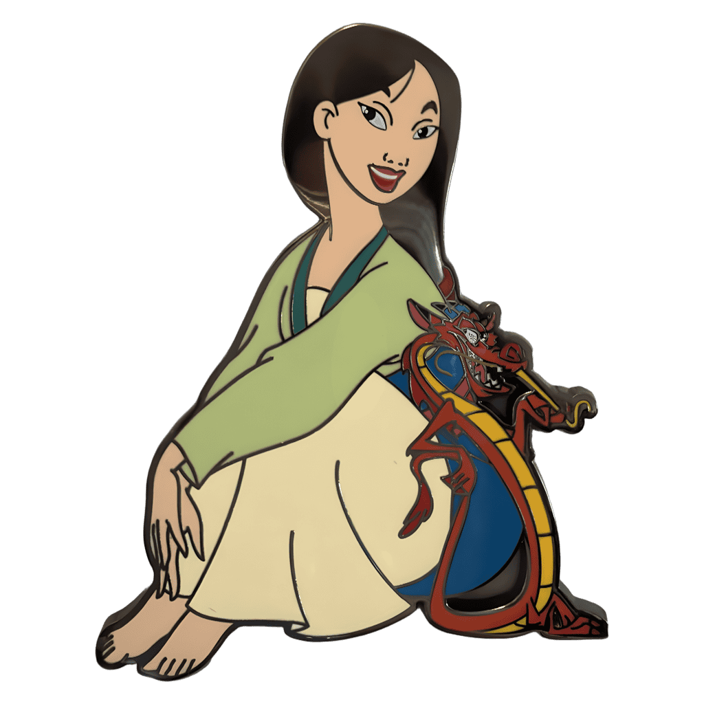 Mulan and Mushu Disney pin