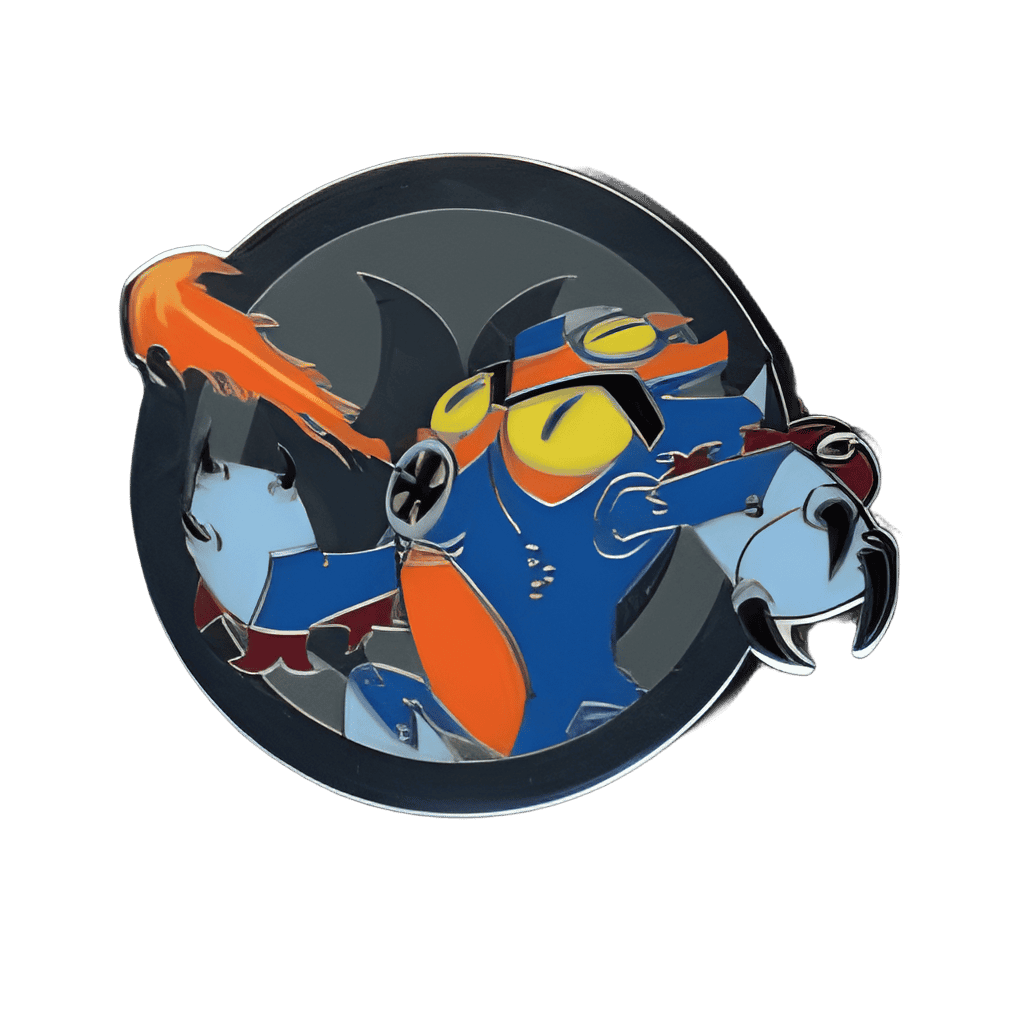Fredzilla Disney pin