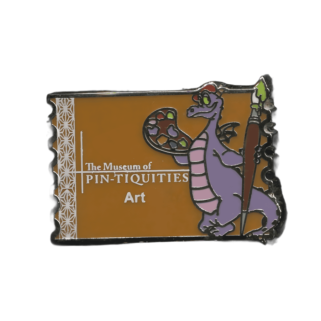 Stamp Pins - Figment Disney pin