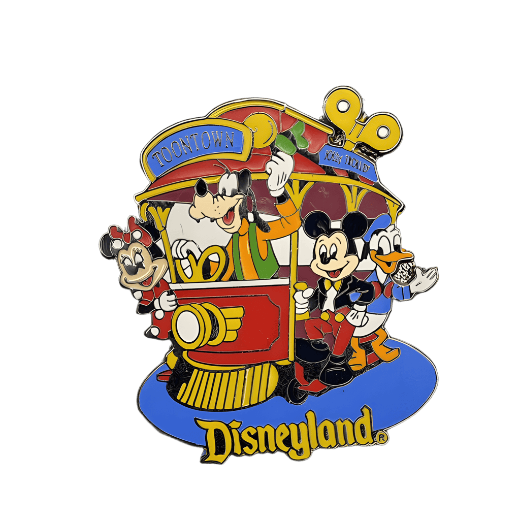 Toontown Jolly Trolley Disney pin