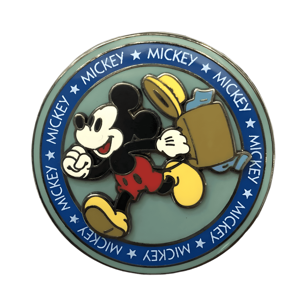 Circle Mickey Travel Disney pin