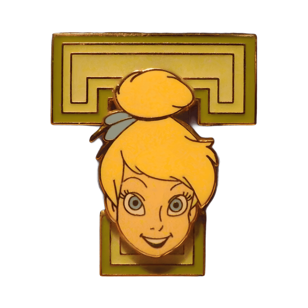 Tinker Bell Letter T Disney pin
