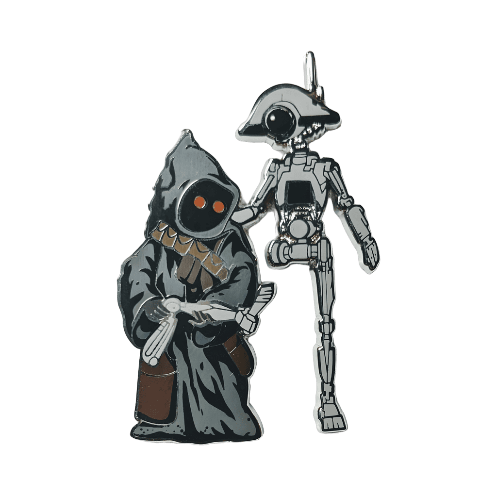 Jawa and WAC-47 Disney pin