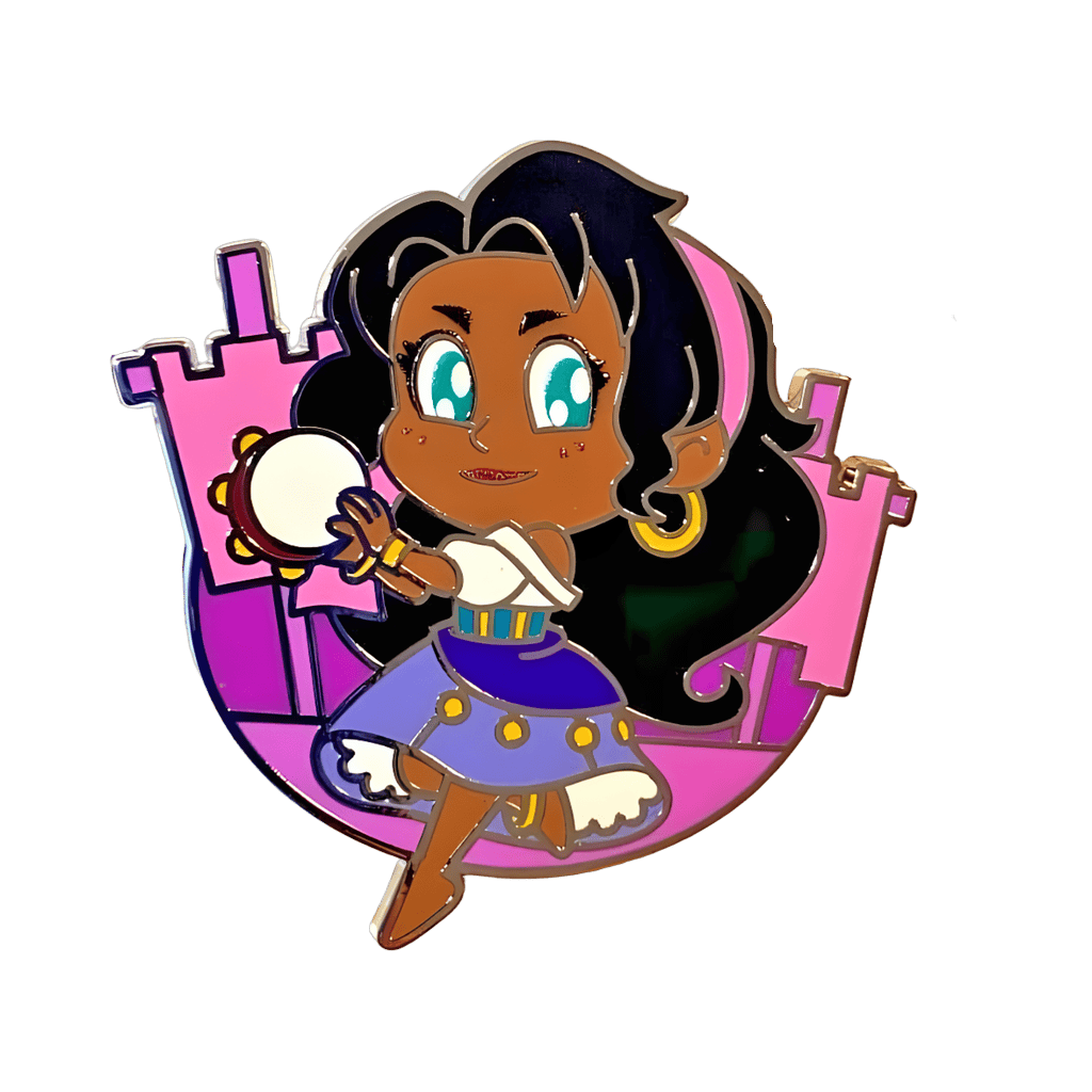 Esmeralda Disney pin
