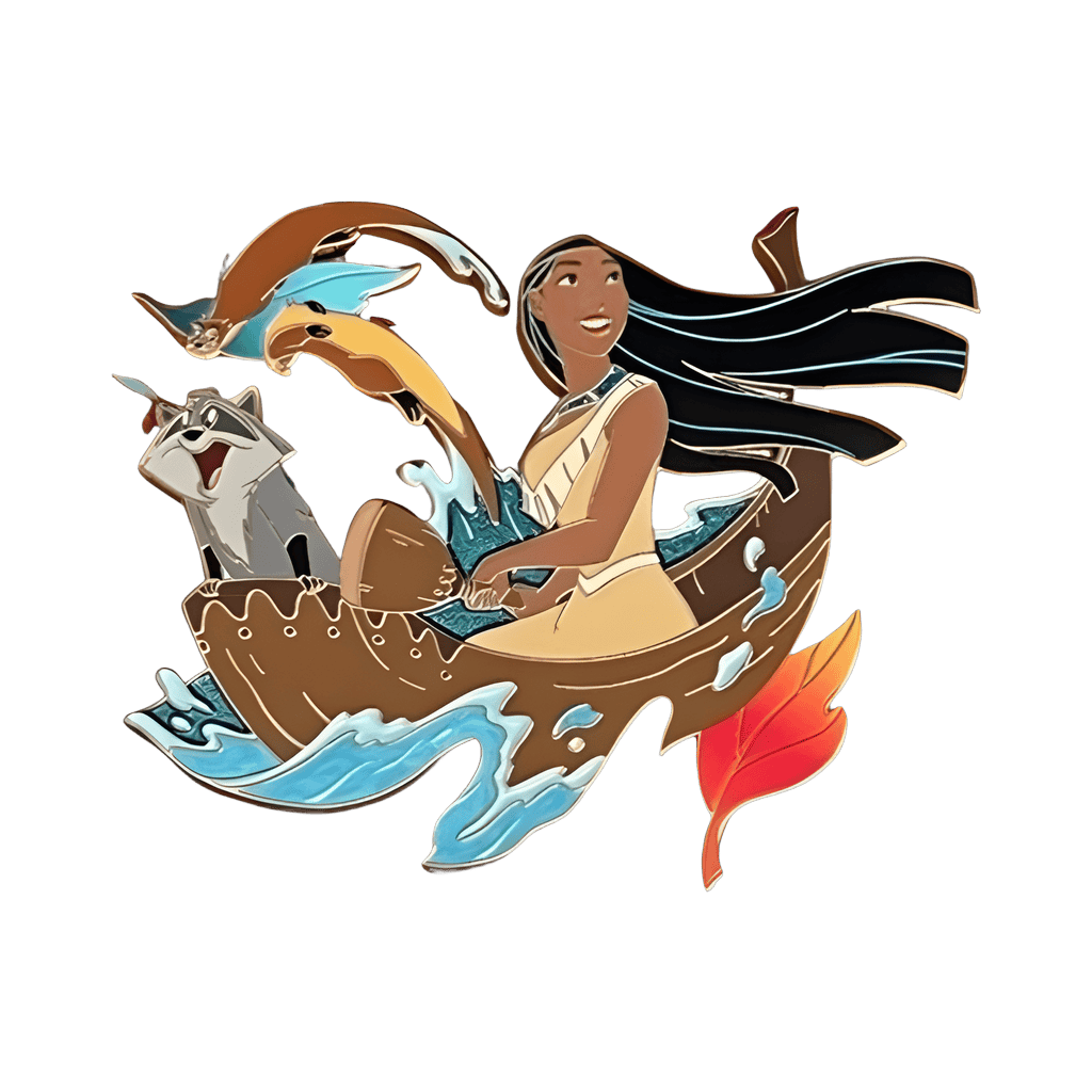 WDI Pocahontas and Meeko LE 400 Disney pin