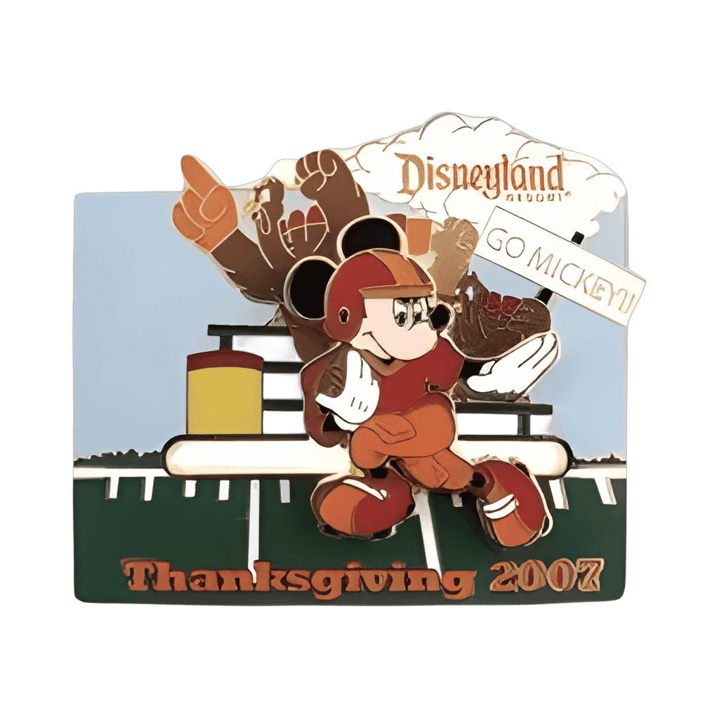 Football Mickey Mouse Disney pin