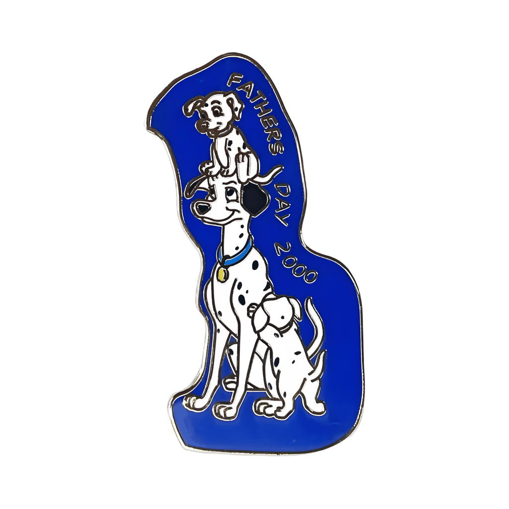 Pongo and Two Puppies Disney pin