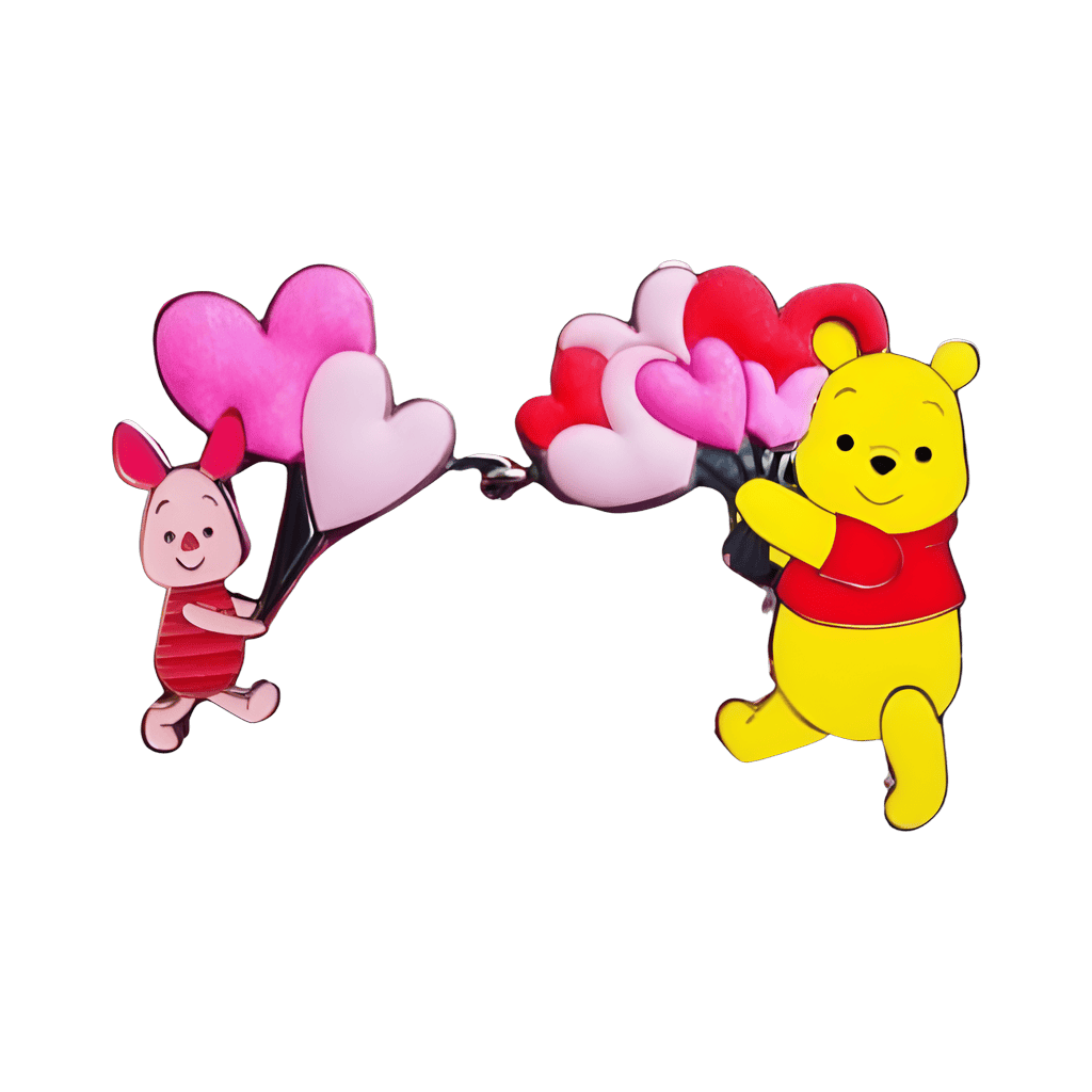 Pooh and Piglet 2-pin set Disney pin