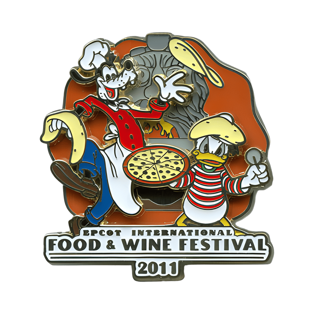 2011 - Goofy and Donald in Italy Disney pin