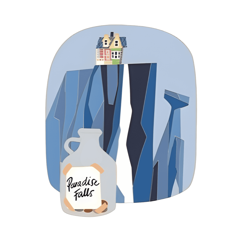 Paradise Falls (Surprise Pin) Disney pin
