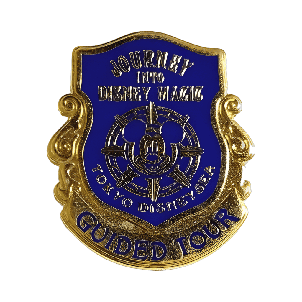 Mickey Mouse Compass - Journey into Disney Magic - Navy Blue Disney pin