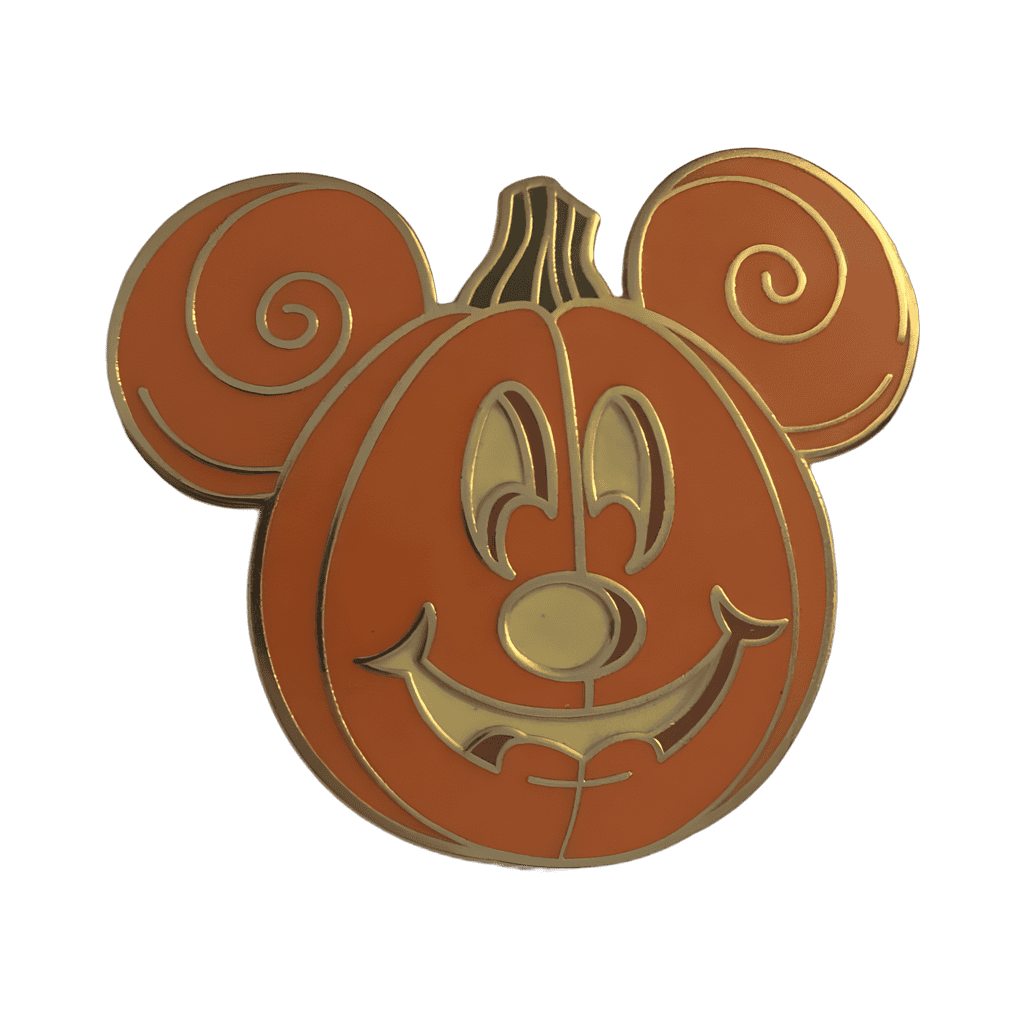 Mickey Pumpkin Jack O Lantern Disney pin