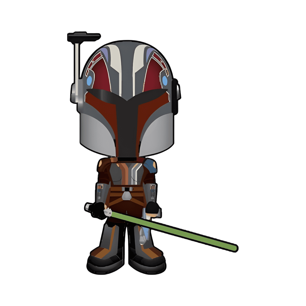 Road to Celebration: Ahsoka Set — Sabine Wren Disney pin