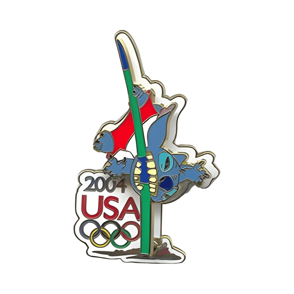 USA Olympic Stitch Javelin Disney pin