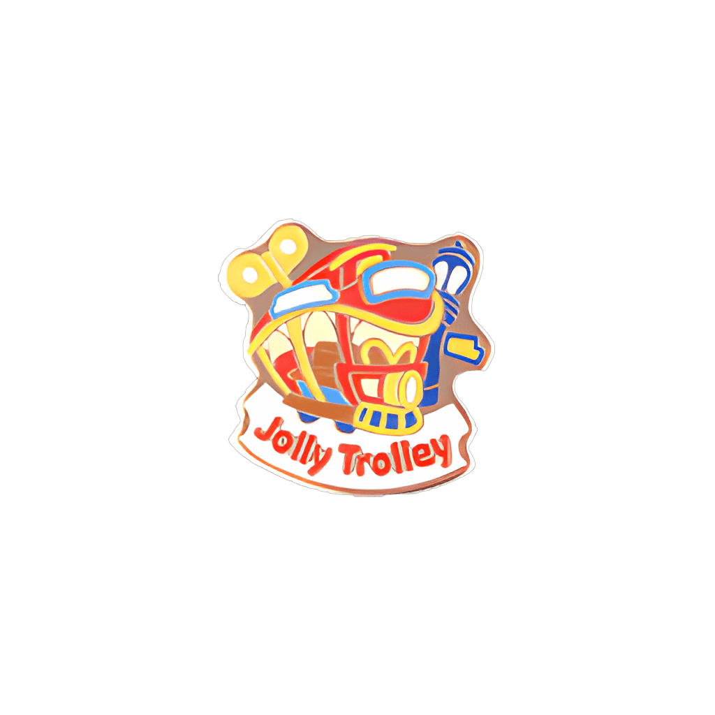 Jolly Trolley Disney pin