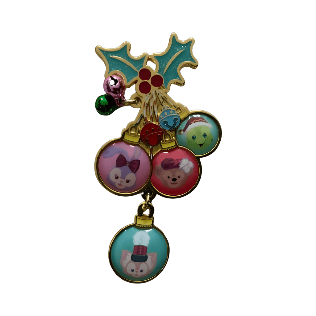 Duffy and Friends Holly Ornament Disney pin