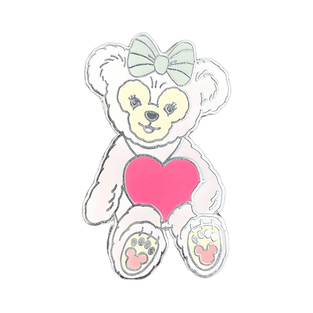 ShellieMay Sitting with Heart in Lap Disney pin