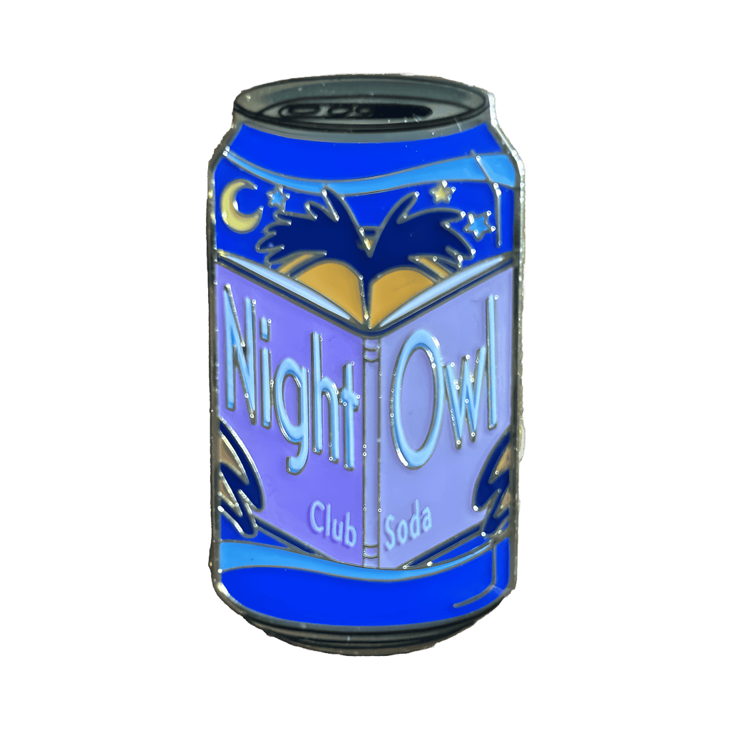 Night Owl Club Soda Disney pin
