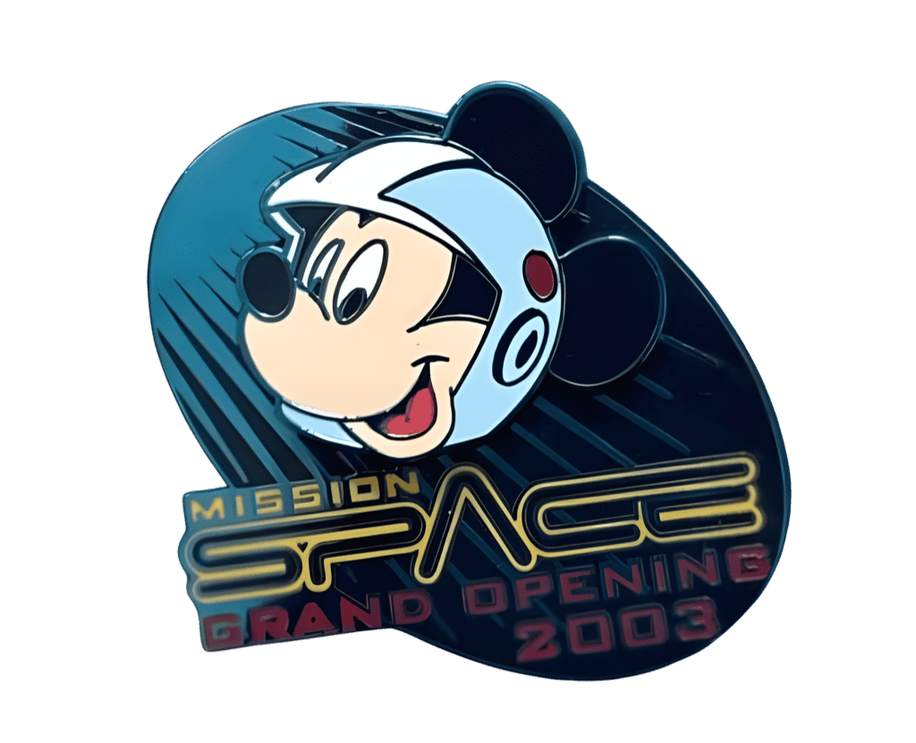 Mission space grand opening 2003 featuring Mickey pass holder exclusive Disney pin