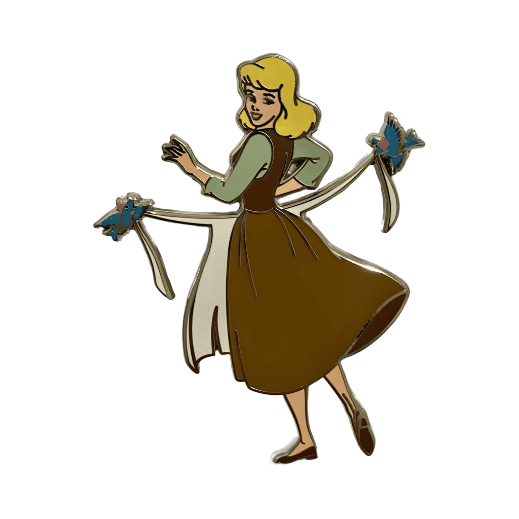 Cinderella and Birds Disney pin