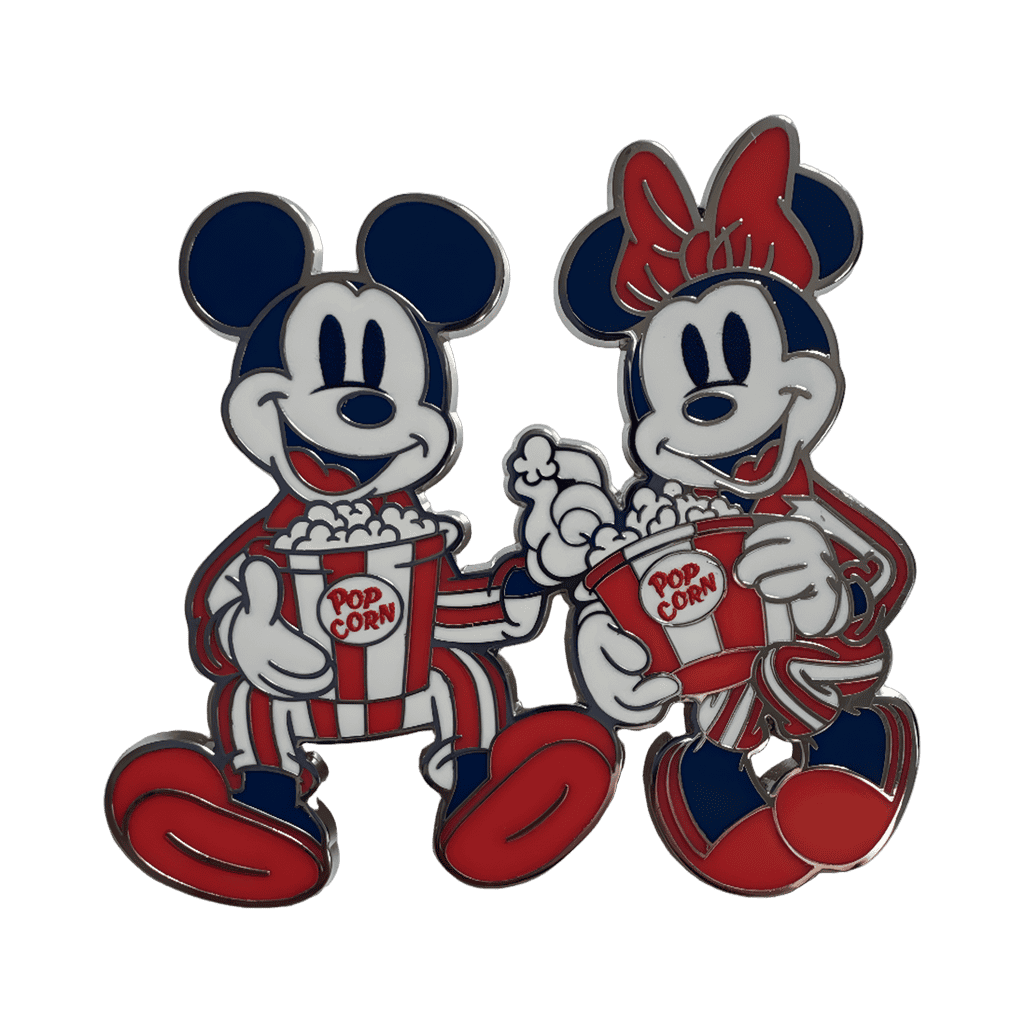 Mickey & Minnie Pop-Corn Disney pin