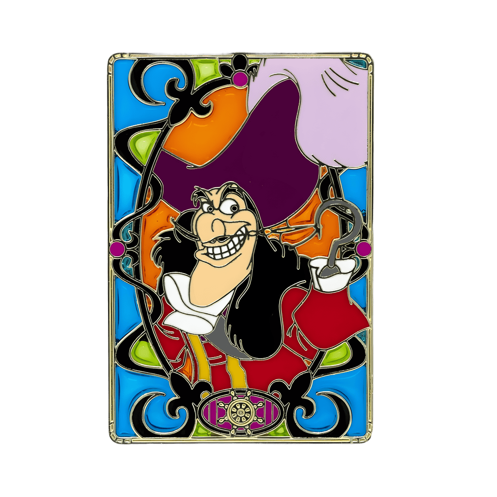 Captain Hook Disney pin
