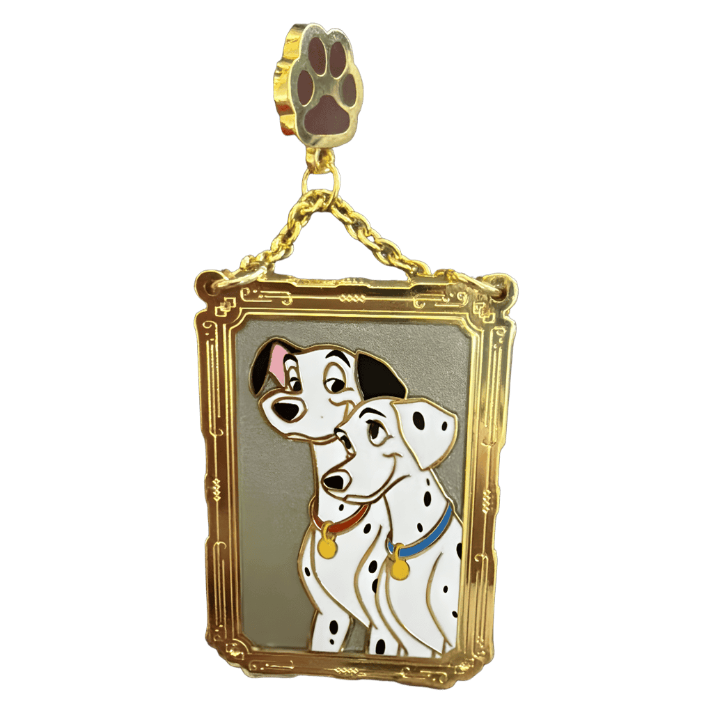Pongo and Perdita Hanging Portrait Disney pin