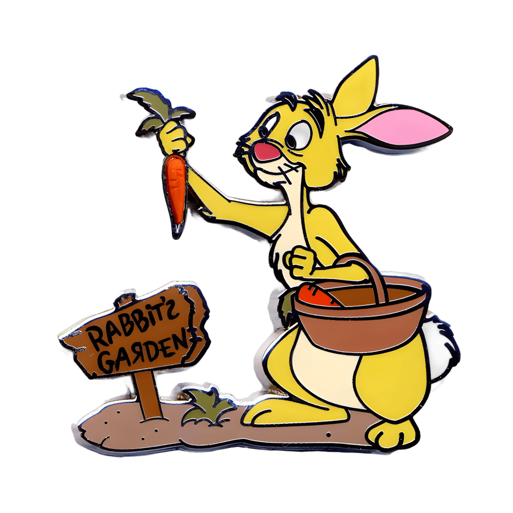 Rabbit's Garden Disney pin